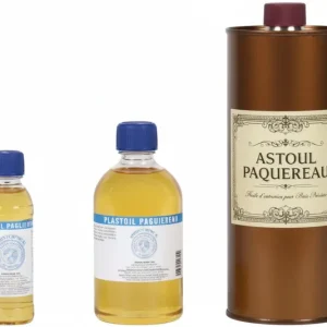 Olio Paglierino Bianco Per Mobili- - Lt.1 Colore Bianco - Lattina - 12 Pezzi