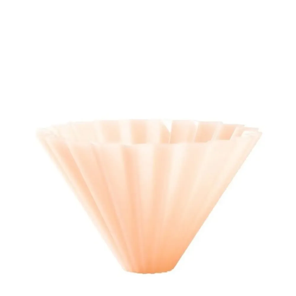 Origami Air Dripper M Matt rosa - Preparazione con filtro