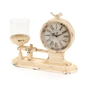 OROLOGIO PORTACANDELA - NUVOLE DI STOFFA