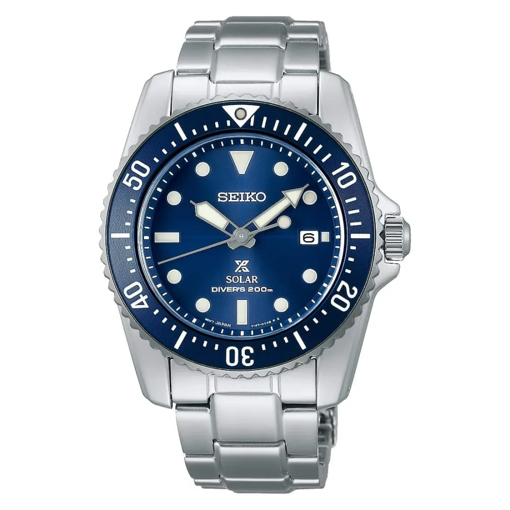 Orologio Seiko Prospex SNE585P1 solare diver uomo 39 mm