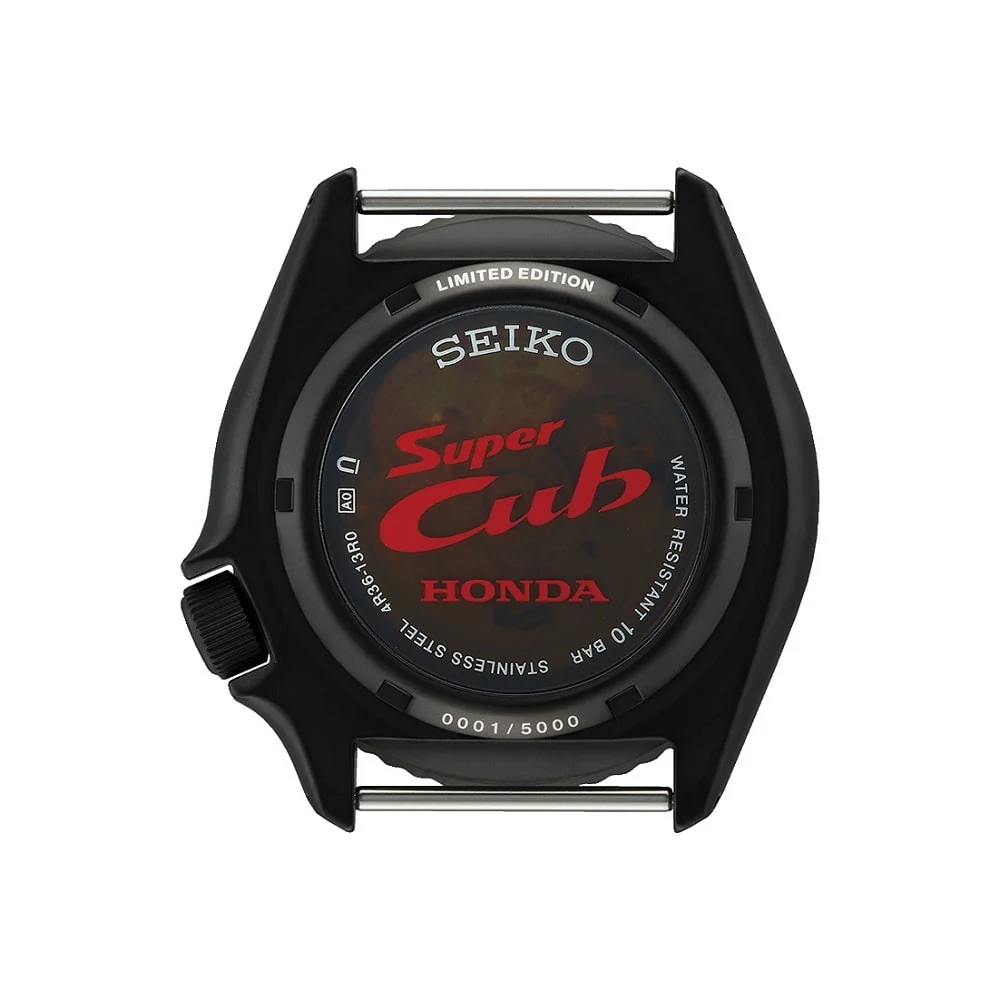 Orologio Seiko 5 Sport SRPJ75K1 Honda Super Cub automatico uomo Limited Edition 43 mm