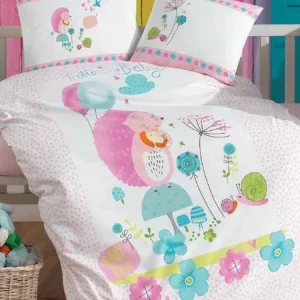 Parure Copripiumino BabyDream Puro Cotone Naturale Frizz - Daunex