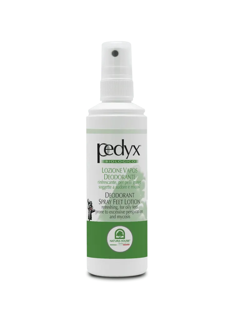 PEDYX LOZIONE DEODORANTE Piedi SPRAY Rinfrescante con Antimicotico