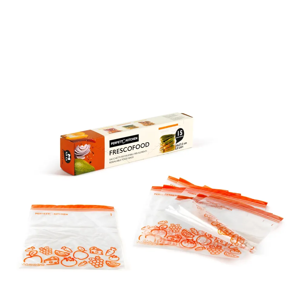 Buste Frigo Congelatore Frescofood M 24x27,5cm 15 Pz Perfetto