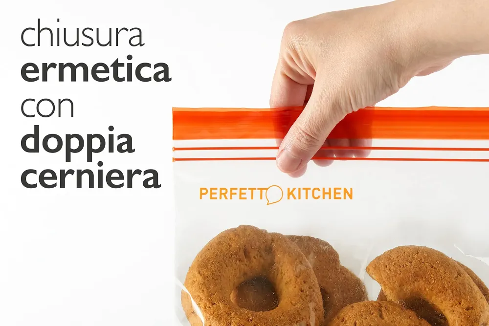Buste Frigo Congelatore Frescofood M 24x27,5cm 15 Pz Perfetto