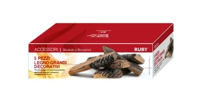 5 pezzi legno grandi decorativi biolegno5 Tecnoairsystem