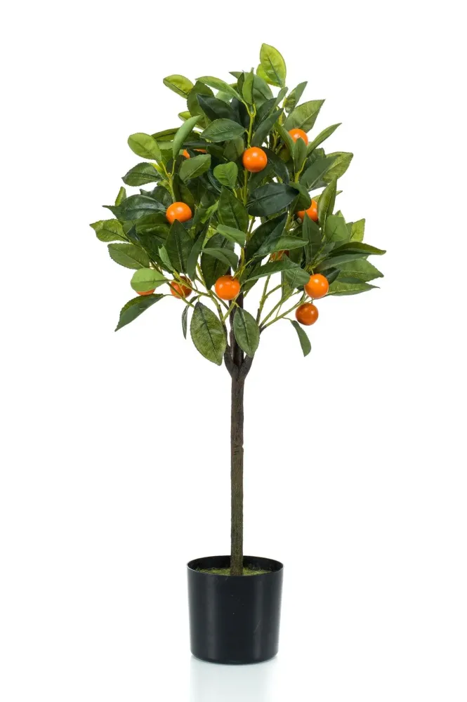 Pianta artificiale di arancio - h75cm, Ø12cm
