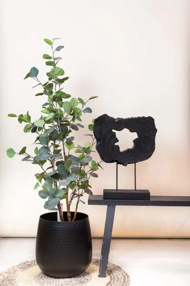 Pianta artificiale di eucalipto - h120cm, Ø9cm