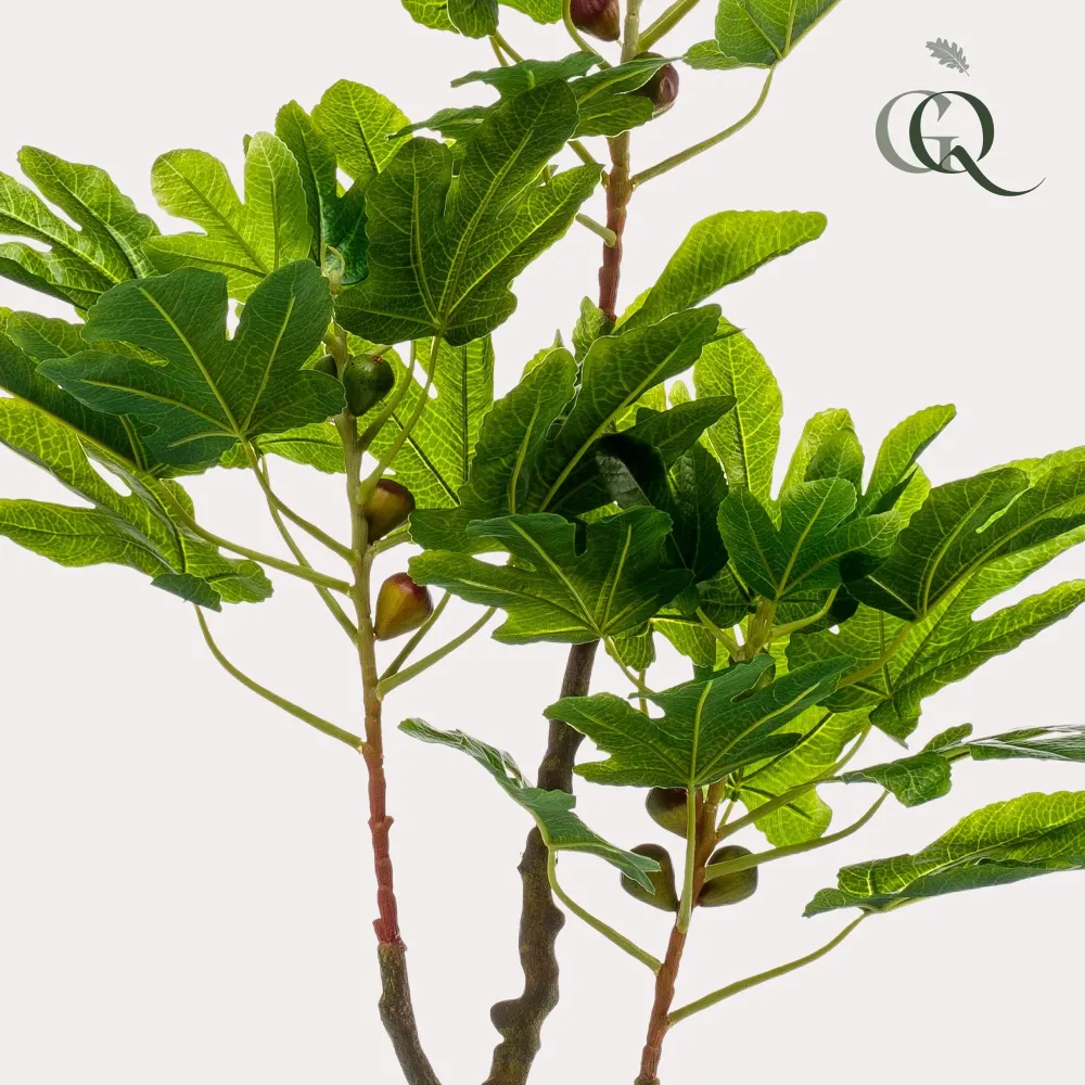 Pianta artificiale di fico h95cm, Ø12cm