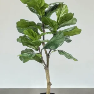 Pianta artificiale Ficus Lyrata - h100cm, Ø12cm