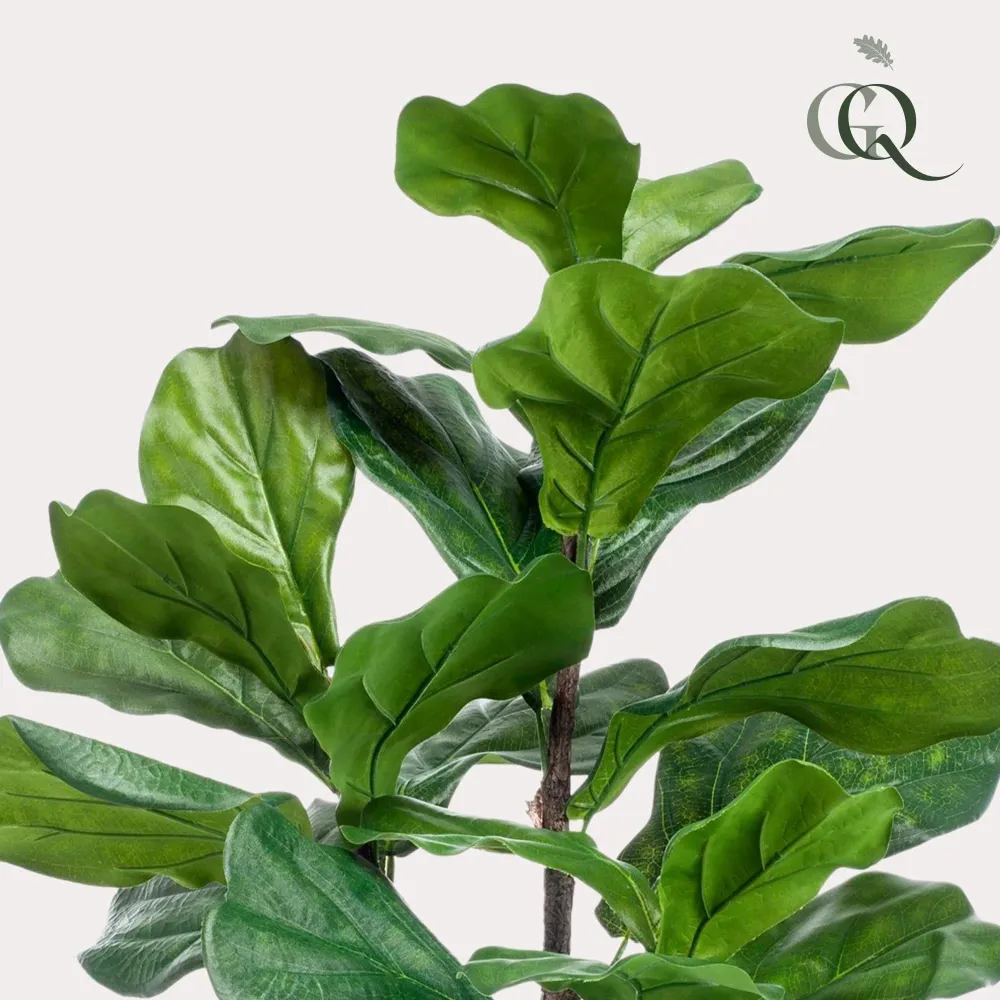 Pianta artificiale Ficus Lyrata - h100cm, Ø12cm
