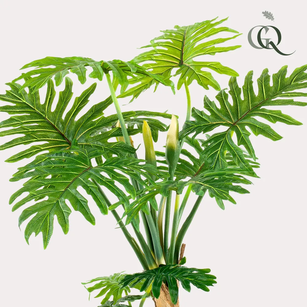 Pianta artificiale filodendro - h130cm, Ø14cm