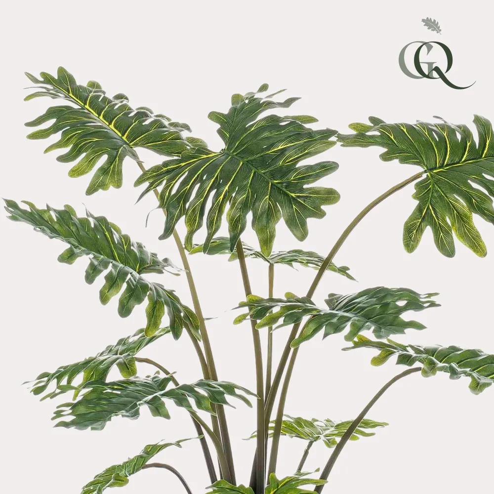Pianta artificiale filodendro - h98cm, Ø9cm