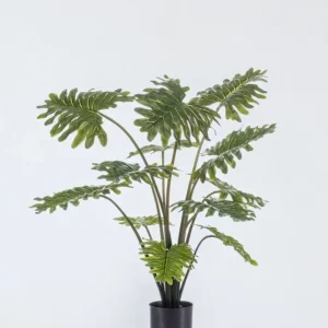 Pianta artificiale filodendro - h98cm, Ø9cm