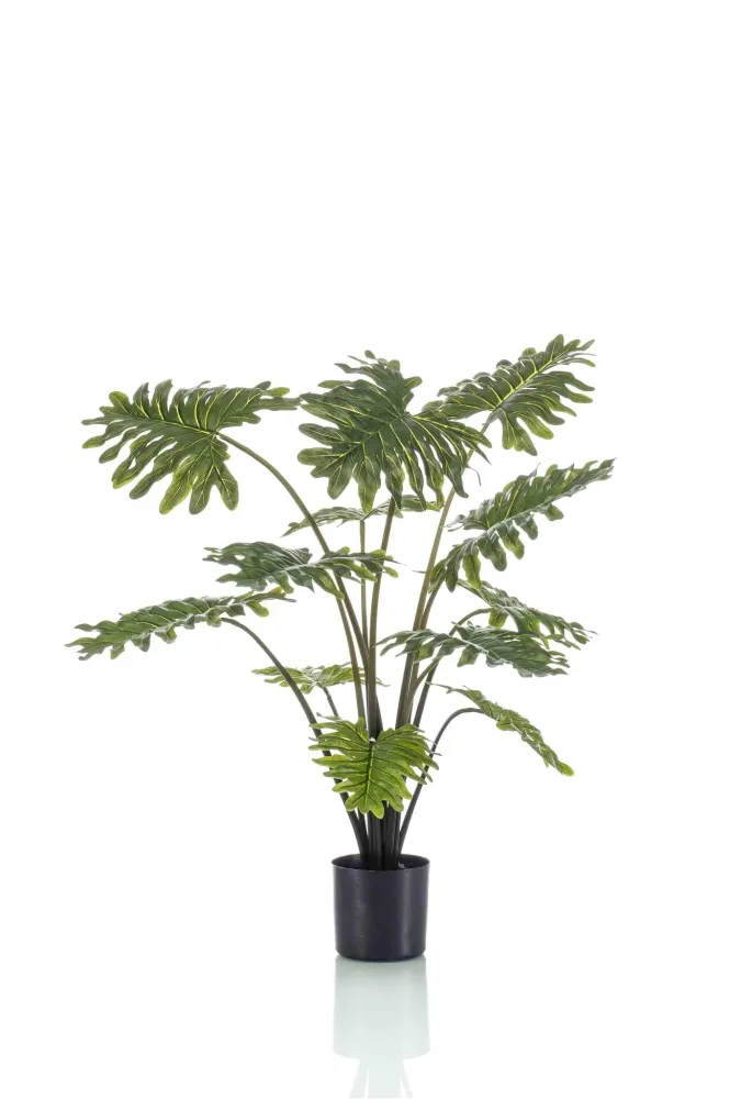 Pianta artificiale filodendro - h98cm, Ø9cm