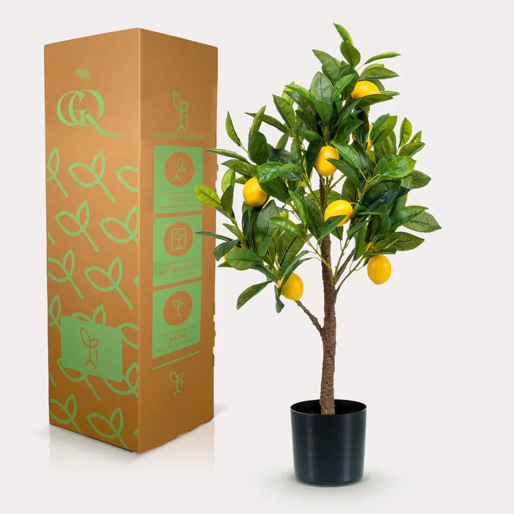 Pianta artificiale di limone - h72cm, Ø12cm