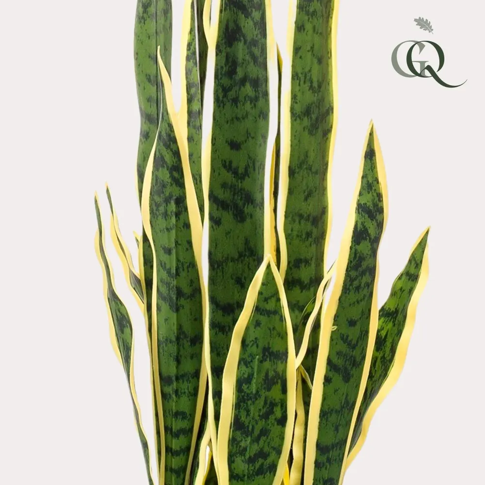 Pianta artificiale Sanseveria Trifasciata - h97cm, Ø12cm