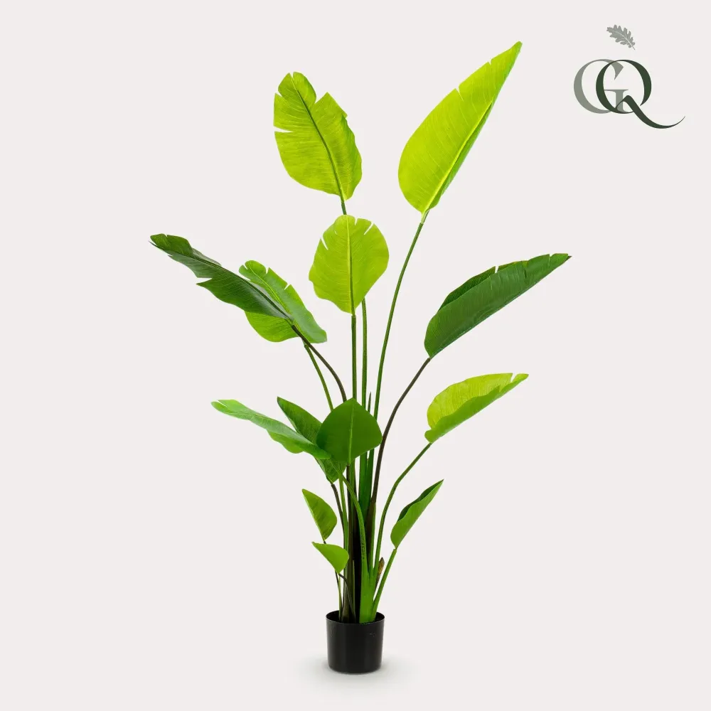 Pianta artificiale Strelitzia Nicolai - h150cm, Ø12cm