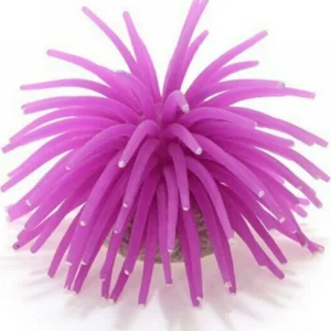 Pianta Finta Corallo Silicone Color Viola Artificiale Per Decorazioni Acquario