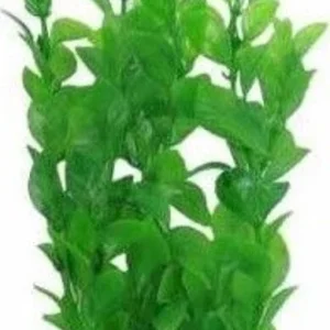 Pianta 27 Cm Piantina Artificiale Per Acquario Piante Finte Plastica Color Verde