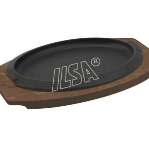 Piatto Servire Ovale Ghisa Cm 32x22 Ilsa