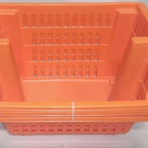 PICA - 3 PEZZI - VASCHETTE MULTIUSO COMPONIBILI - COLORE ARANCIONE
