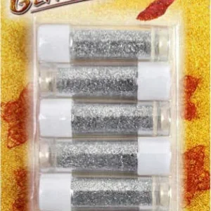 Porporina glitter - 2gr - argento - Lebez - conf. 6 tubi