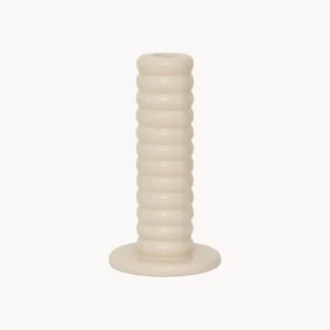 Portacandele ceramica fatto mano Tebongo