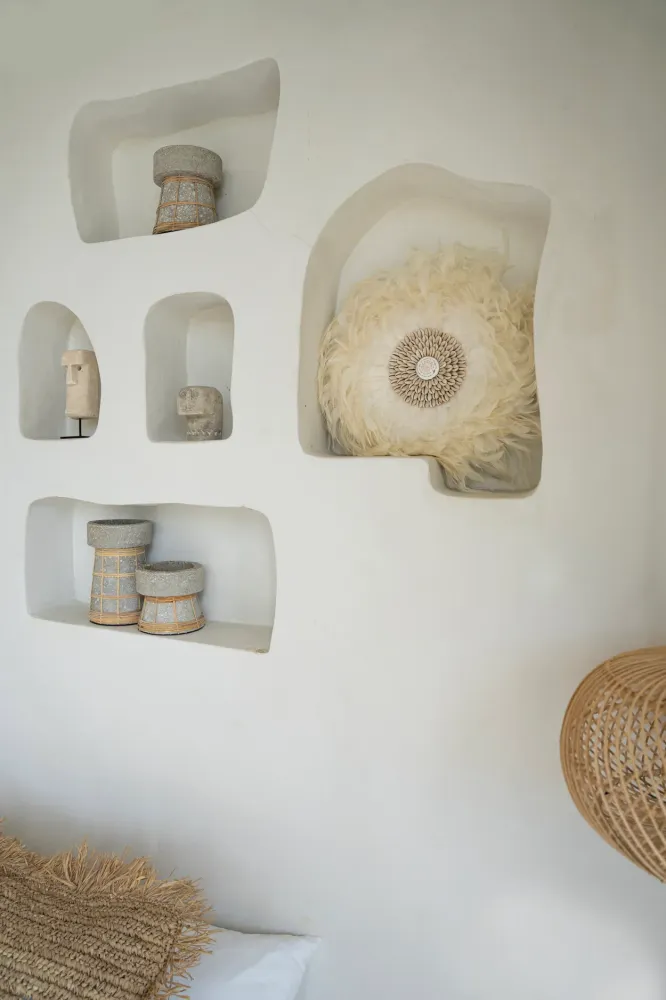 Il Portacandele Serene - Grigio Cemento Naturale - L