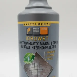Protettivo Ravvivante Effetto Bagnato 750ml | Per Marmo, Pietre Naturali e Granito | Uso Interno ed Esterno | Idro-Oleorep...