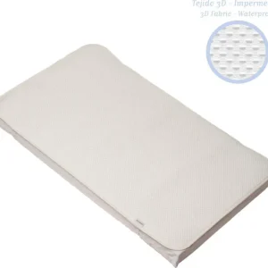 Protezione Materasso 3D-Culla 46X82X1 Cm Liso E Unico Cambrass