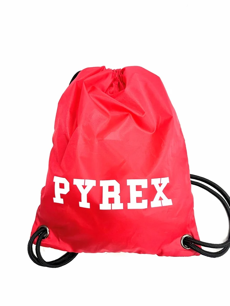 PYREX Sacca rossa tessuto