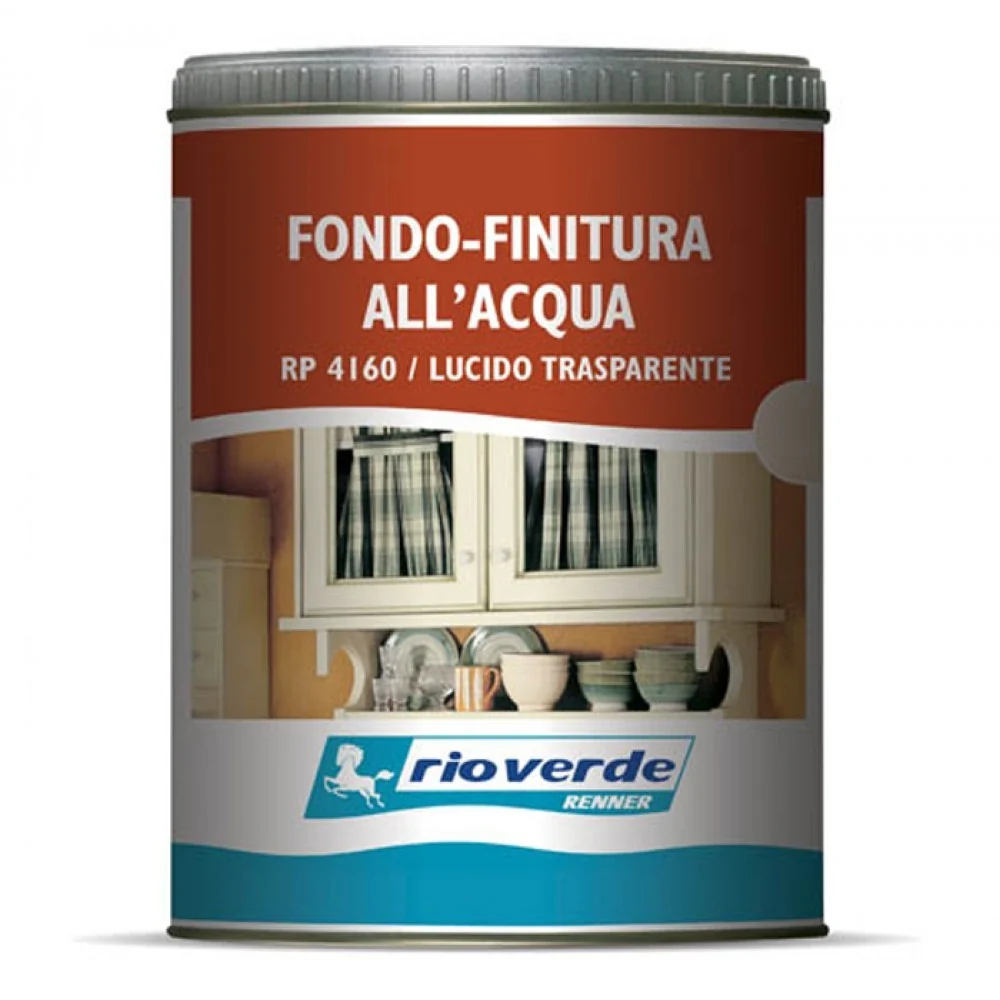 Renner RP 4160 750ml lucido trasparente fondo finitura all'acqua