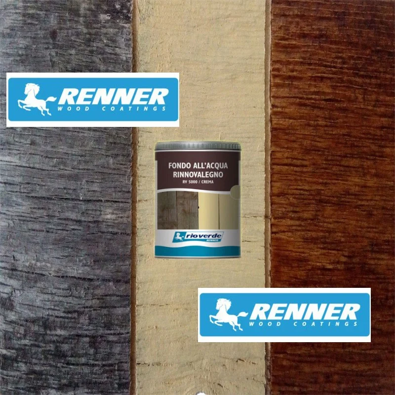 Renner RV 5000 750ml fondo all'acqua rinnovalegno color crema