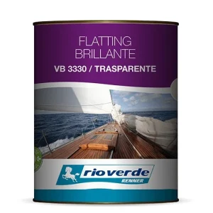 Renner 750ml flatting trasparente brillante solvente per nautica