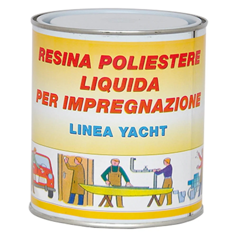 Resina Poliestere Trasparente Gr. 750 - Sprintchimica