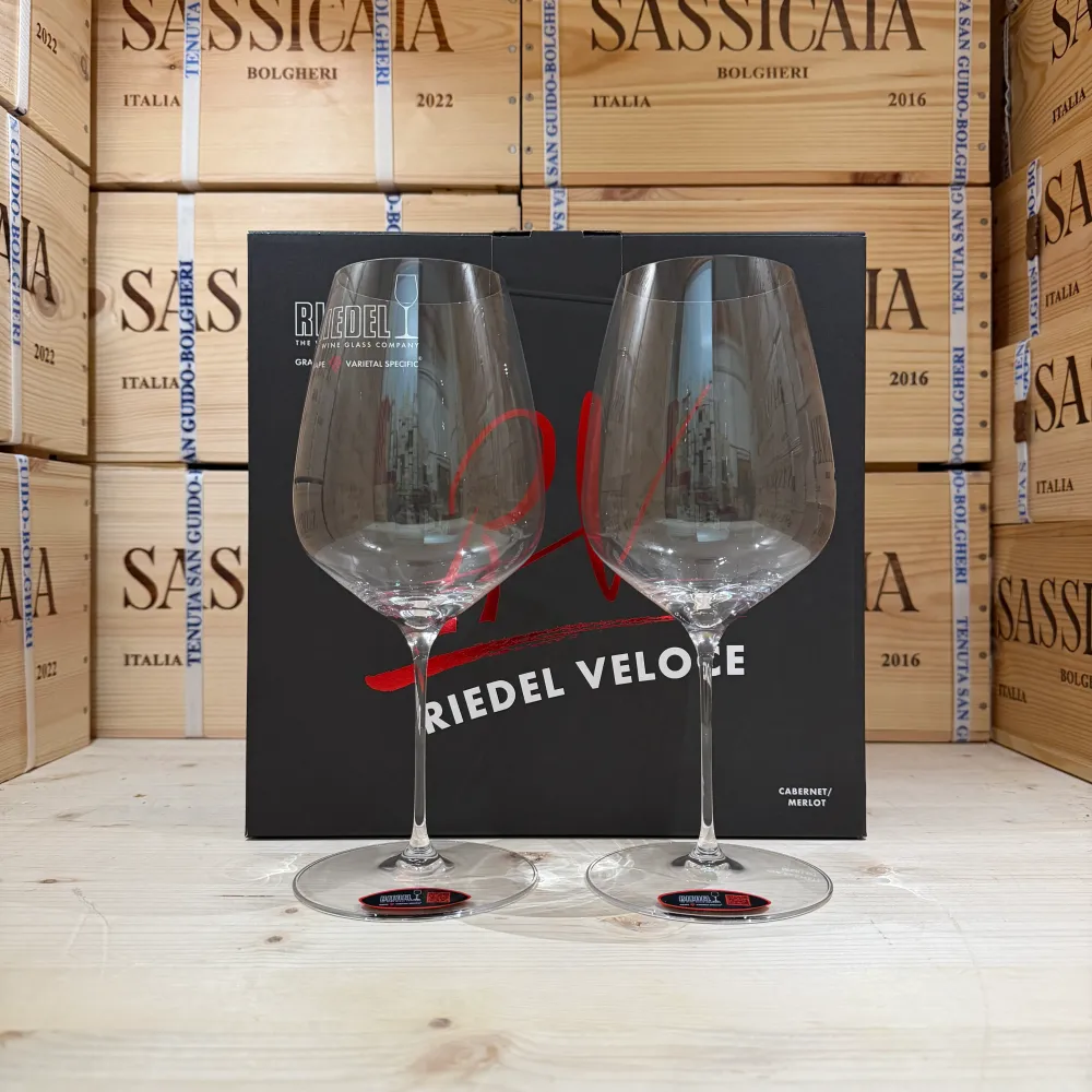 Riedel Veloce Cabernet/Merlot - Confezione 2 Bicchieri
