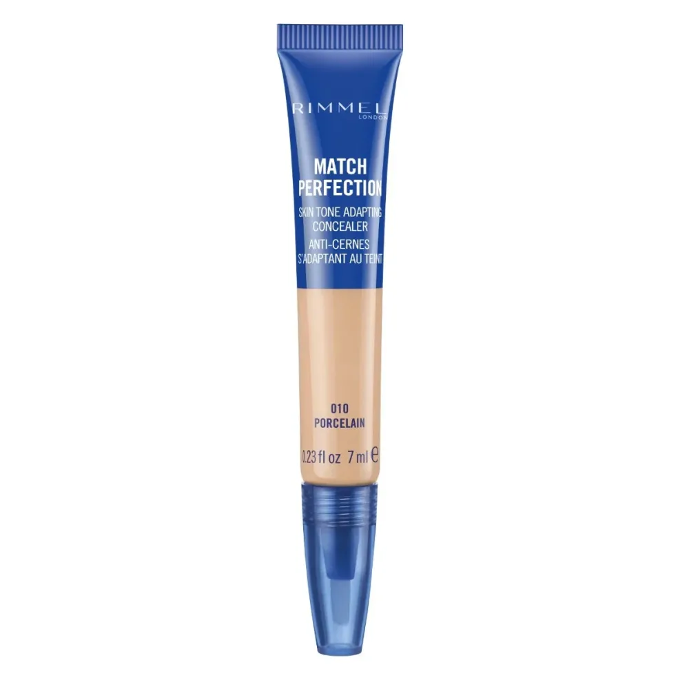 Rimmel Correttore Liquido Match Perfection TonalitÀ 010 Porcelain Viso 7ml
