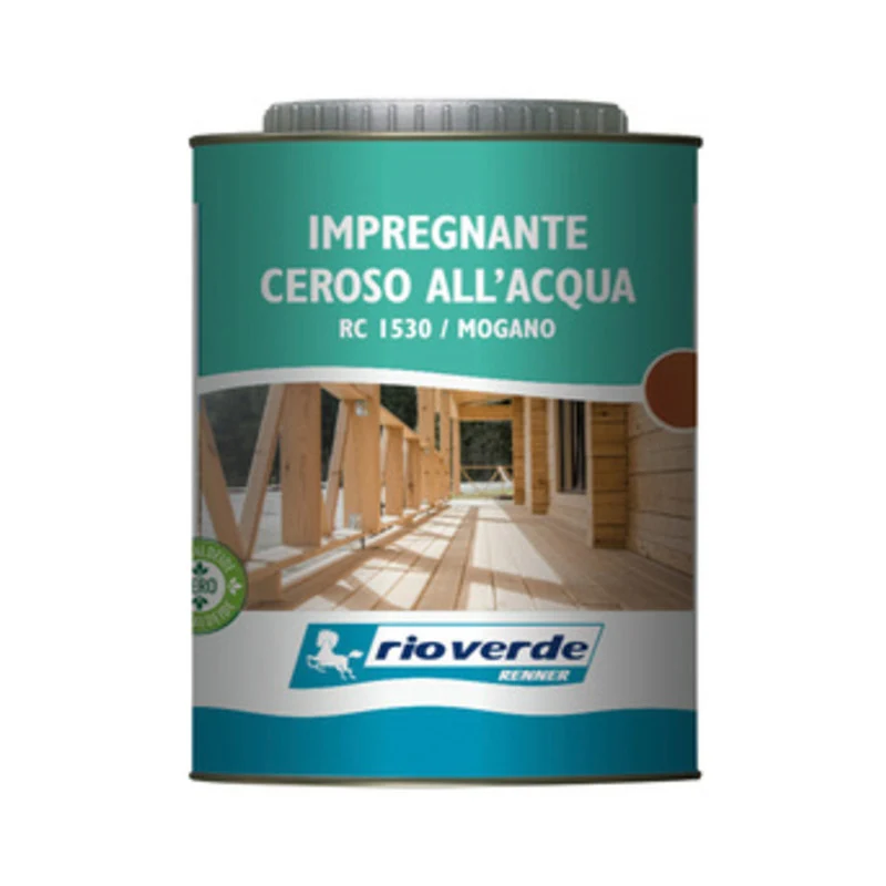 Rioverde Rc 1530 Impregnante Ceroso 0,750 Mogano- 6,0 Pz