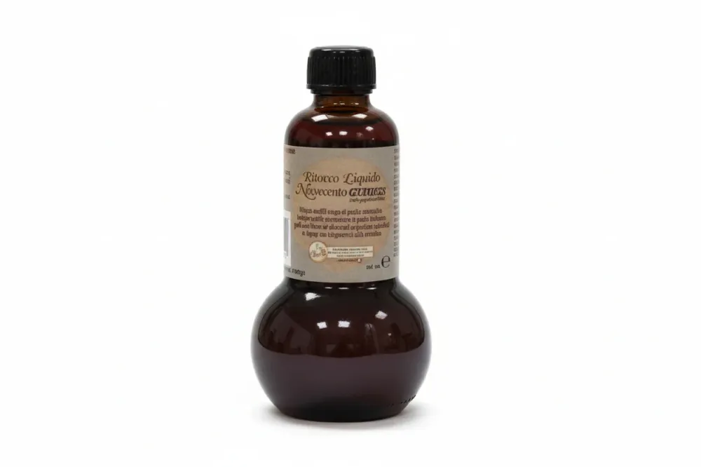 Ritocco Mobili Liquido Con Pennellino Ml.30- - Noce Medio - 10 Pezzi Cera Novecento