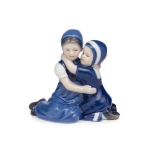 Royal Copenhagen Elsa & Mary Sorelle Blu | Statuina