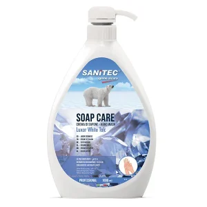 SANITEC Crema di Sapone Luxor – Sapone Liquido Idratante con Antibatterico 1000 ML