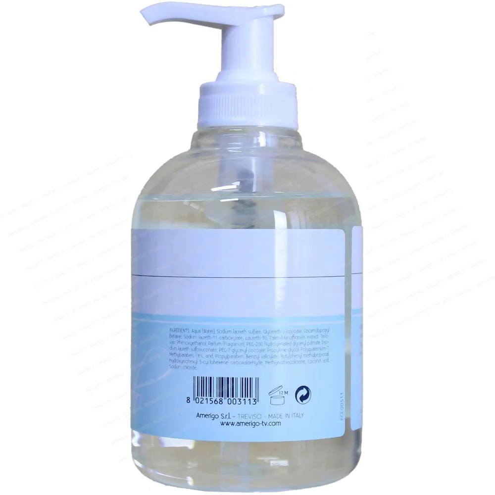 Sapone Antibatterico 300 ml Muschio Bianco Amerigo Igenizzante con Triclosan