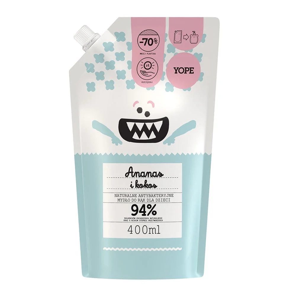 Sapone antibatterico per le mani per bambini 400 ml - YOPE