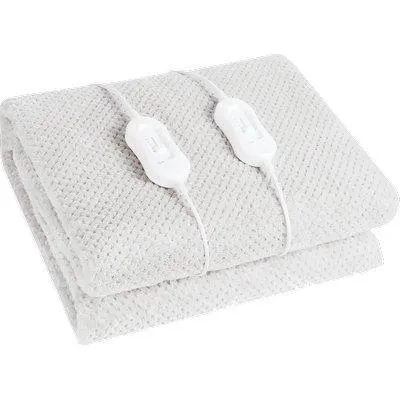 Scaldaletto Elettrico Lana Sintetica Effe Volt 230 Watt 60X2 Cm 160X140 Sintex Bianco