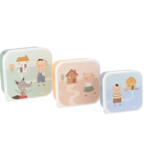 3 Scatoline Snack Three Little Pigs