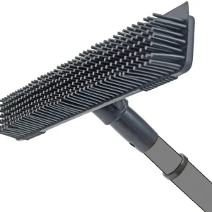 Scopa silicone "Gommy" per pulizia erbetta sintetica 32 cm