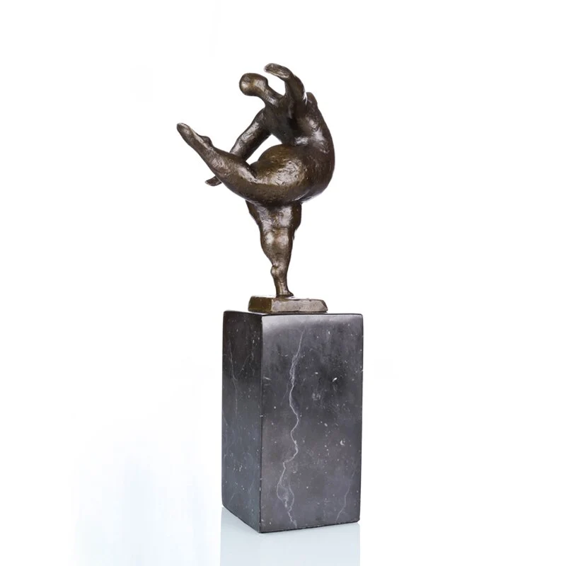 Scultura bronzo Statua della bilancia bronzo 28 cm
