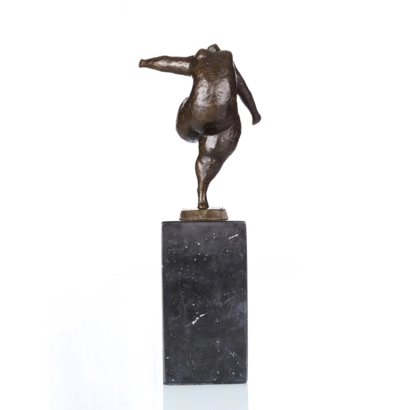 Scultura bronzo Statua della bilancia bronzo 28 cm