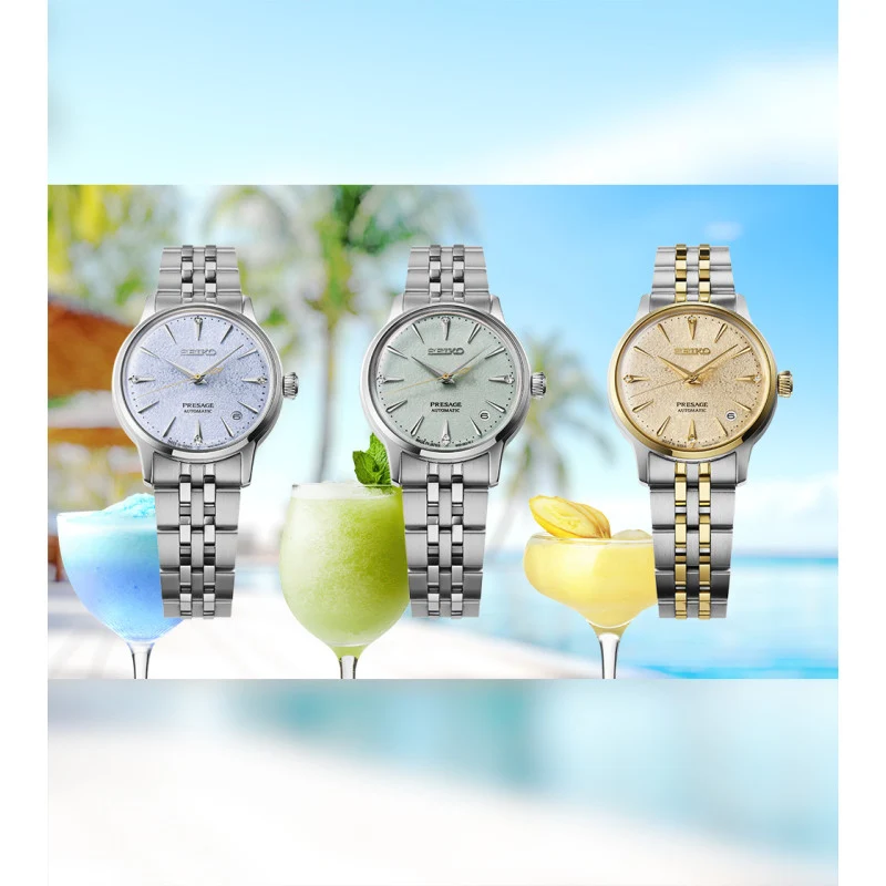 SEIKO | PRESAGE COCKTAIL 3 SFERE AUTOMATICO | SRPL63J1